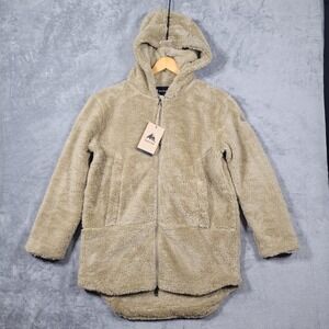 Burton Minxy Hi-Loft Full-Zip Fleece Hoodie Womens Medium Kelp NWT